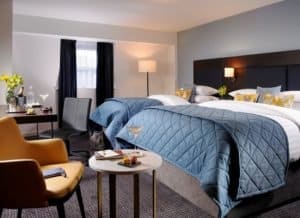 Das Zimmer "Deluxe" im Temple Bar Hotel Dublin. Bild: Ascott 