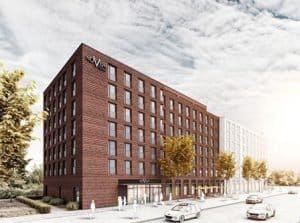 2019 soll das Novum Style in Mannheim eröffnen. Bild: Prasch Buken Partner Architekten/GBI AG