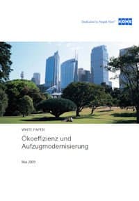 Ökoeffizienz und Aufzugmodernisierung Kone