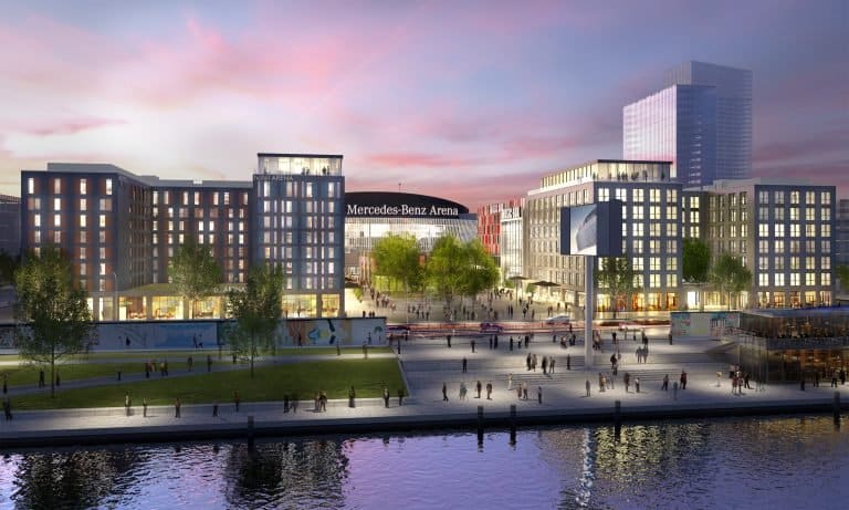 Visualisierung Mercedes Platz Berlin