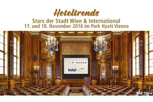 Hoteltrends Stars der Stadt Wien