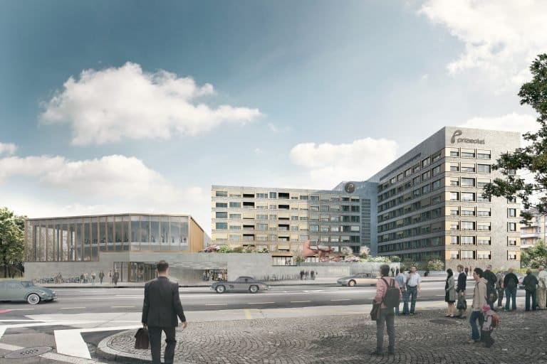 Rendering des Prizeotel Bern-City