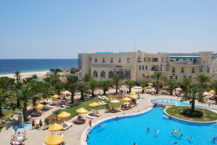 Hotelanlage des Steigenberger Hotels Kantaoui Bay