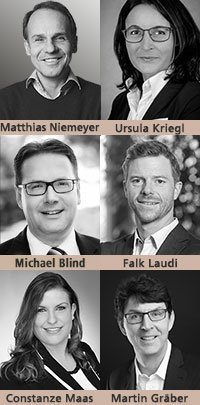 Matthias Niemeyer, Ursula Kriegl, Michael Blind, Falk Laudi, Constanze Maas, Martin Gräber