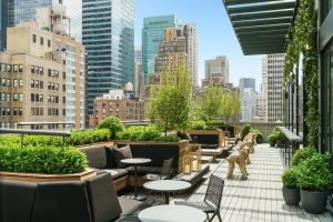 Rooftop-Lounge des AC Hotel New York Times Square