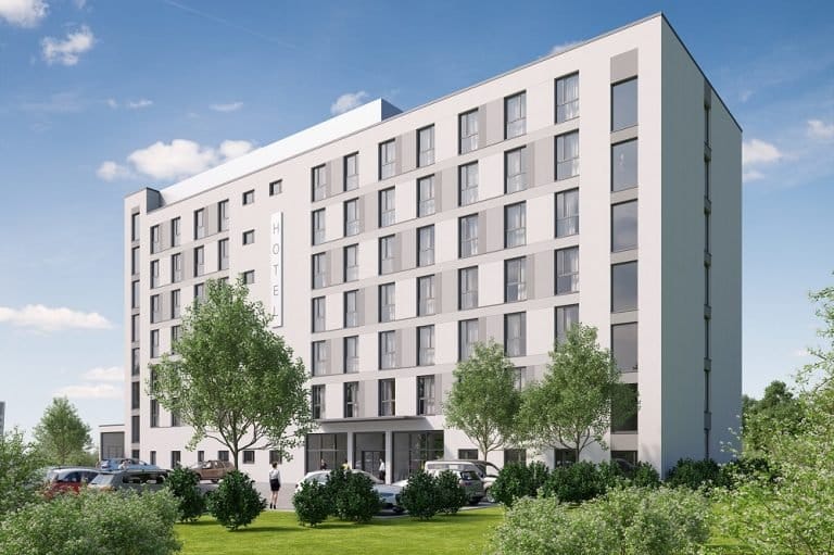 Rendering des Super 8 in Oberhausen