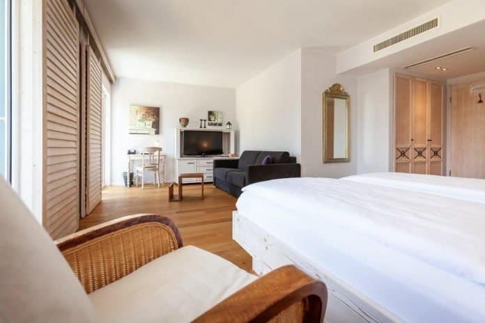 Ein frisch renoviertes Zimmer im Hotel Hirschen. Bild: Choice Hotels