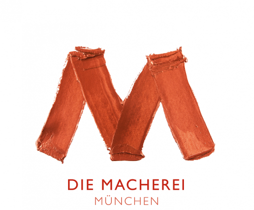 das Logo der Quartiersentwicklung Die Macherei in München von Art-Invest und Accumulata