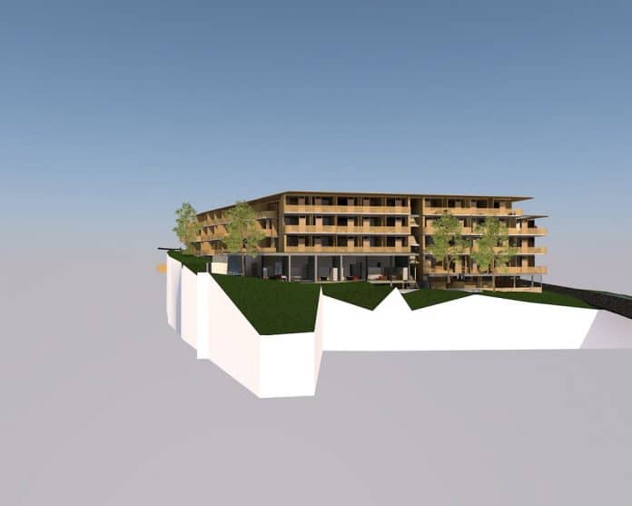 Rendering des geplanten Upscale-Hotels in Bad Steben. Bild: Badstraße Projekt GmbH