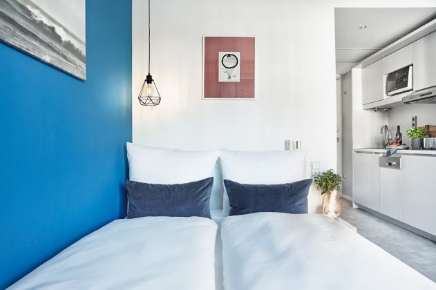 Gemütlichkeit auf Zeit: Serviced Apartments sind eine Mischung aus Hotelzimmer und Wohnung. Bild: H-Hotels.com