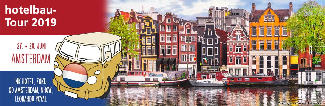 hotelbau-Tour Amsterdam 2019