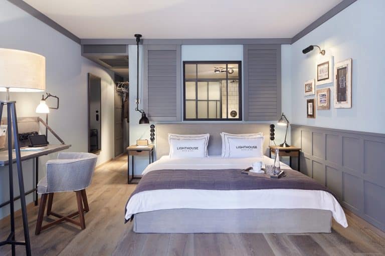 Musterzimmer des Lighthouse Hotel & Spa. Bild: A. Flak