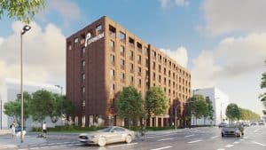 Rendering des Prizeotel Wiesbaden-City. Bild: grabowski.spork GmbH/Sicknifikant