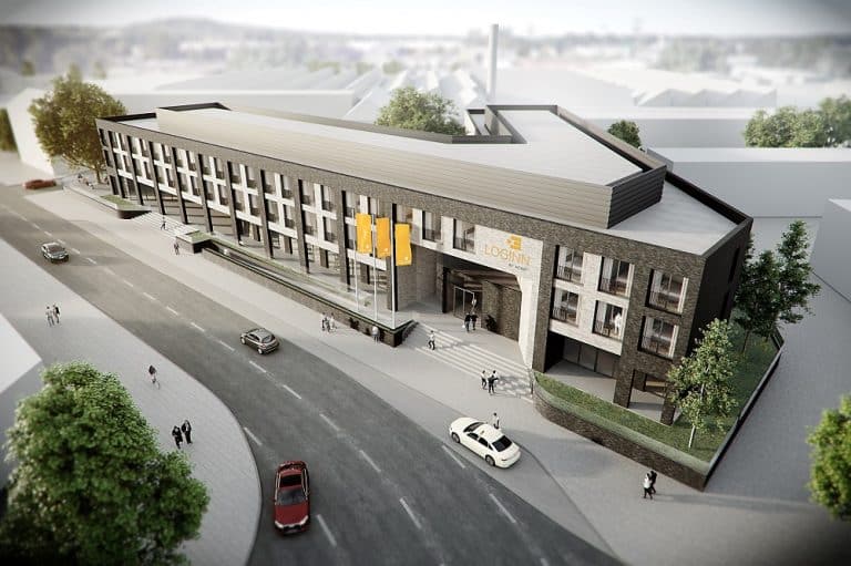 Rendering des Loginn by Achat in Mönchengladbach. Bild: Rendertaxi/Ottenarchitekten/Ffire