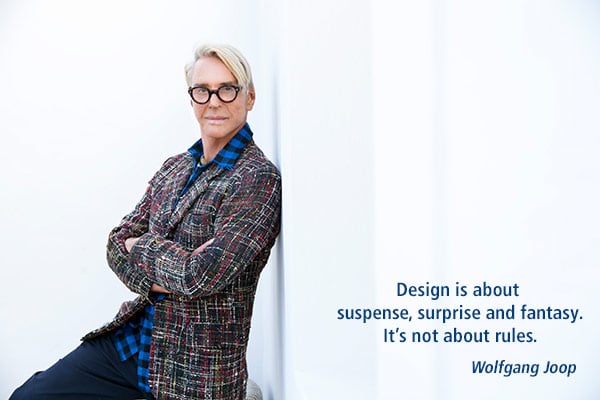 Wolfgang Joop auf dem Hospitality Gipfel