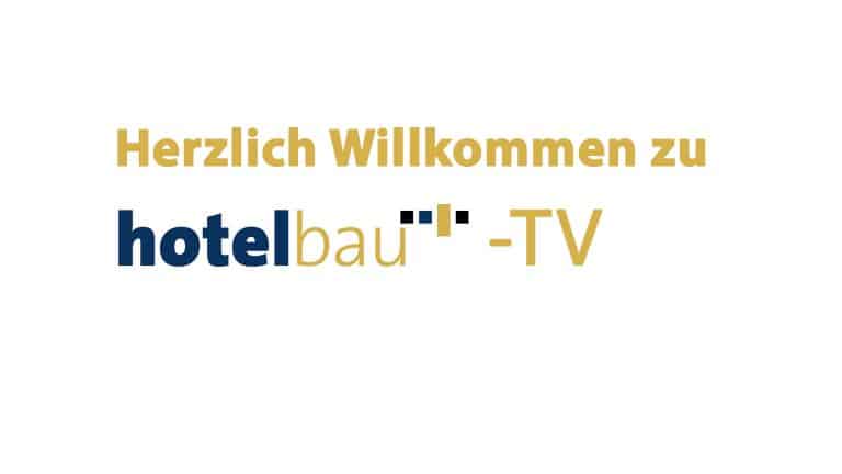 Klappe, die erste für hotelbau-TV