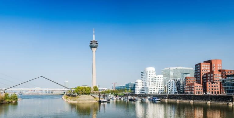 Hotelboom in Düsseldorf