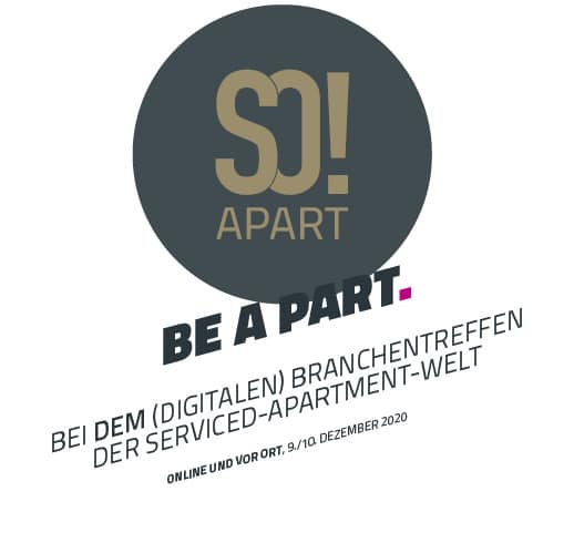 So!Apart verschoben auf 9. und 10. Dezember 2020