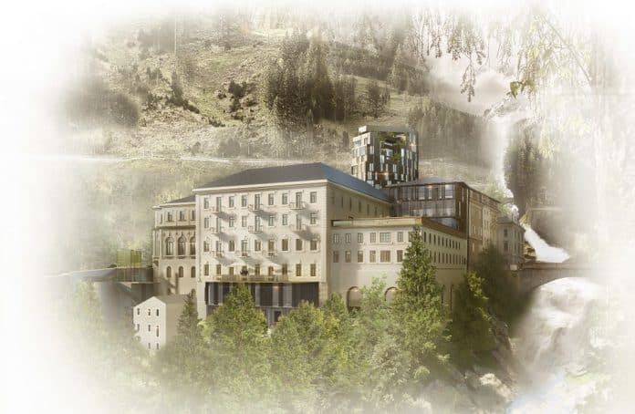 Hotelkomplex am Straubingerplatz in Bad Gastein. Bild: BWM Architekten