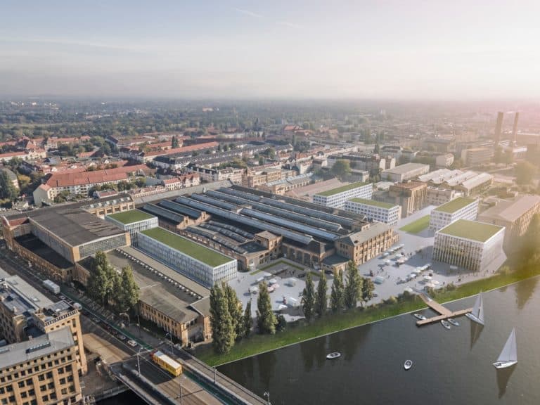 Rathenau-Hallen: neues Quartier entsteht an der Spree