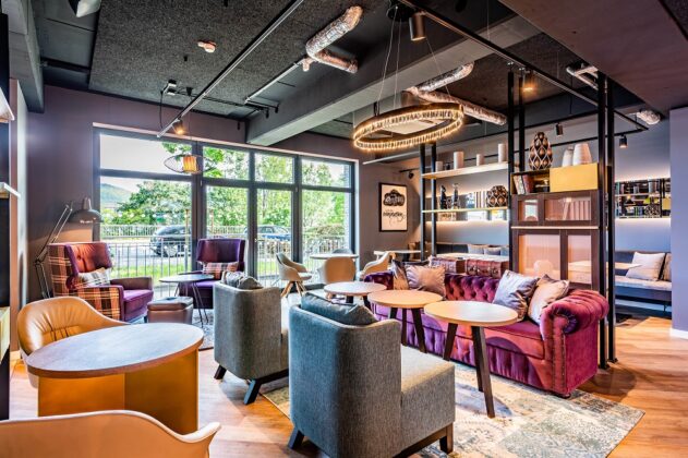 Die Open Lobby des Premier Inn Heidelberg. Bild: Premier Inn Deutschland