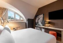 Die 140 Zimmer des ursprünglichen NH Hotels erhielten für die Wiedereröffnung des Hauses als NH Collection Salzburg City ein Interior-Upgrade. Bild: NH Hotel Group