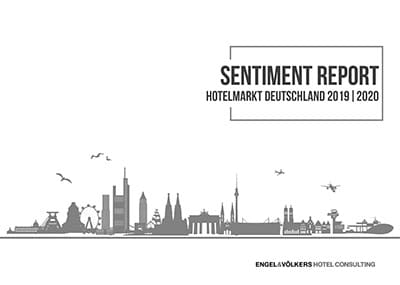 Sentiment Report 2019/20 von Engel & Völkers Hotel Consulting