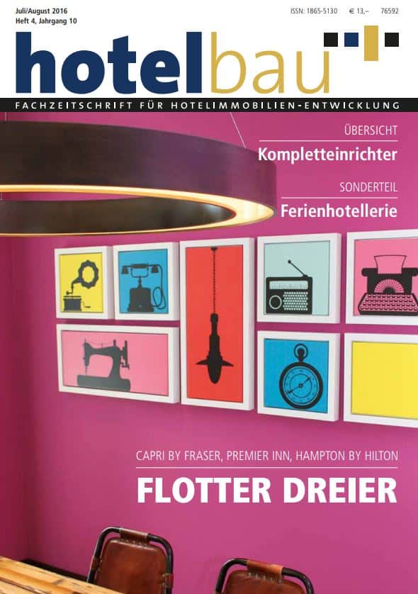 Artikel Capri by Fraser Frankfurt a. M. aus der hotelbau 4/2016