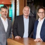 CEO Otto Lindner, COO Andreas Krökel und CTO Frank Lindner. Bild: Lindner Hotels