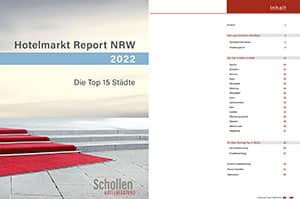 Hotelmarkt Report NRW 2022 Inhalt