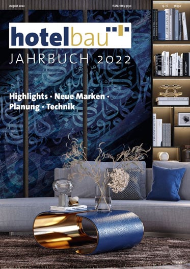 Cover hotelbau Jahrbuch 2022