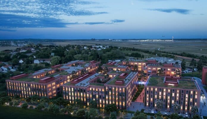 Im Berliner Quartier „Testa“ entsteht ein Hampton by Hilton. Bild: Alfons & Alfreda