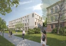 Rendering des Tribe Hotel Baden-Baden. Bild: Architrav Architekten