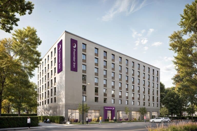 Modularer Neubau von Premier Inn