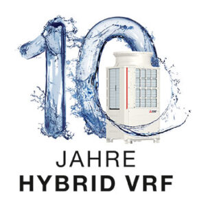 Keyvisual 10 Jahre Hybrid VRF