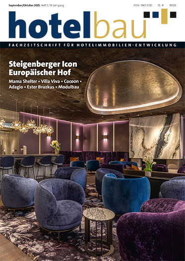 Titelthema hotelbau 5/2025 – Umbau und Neubau