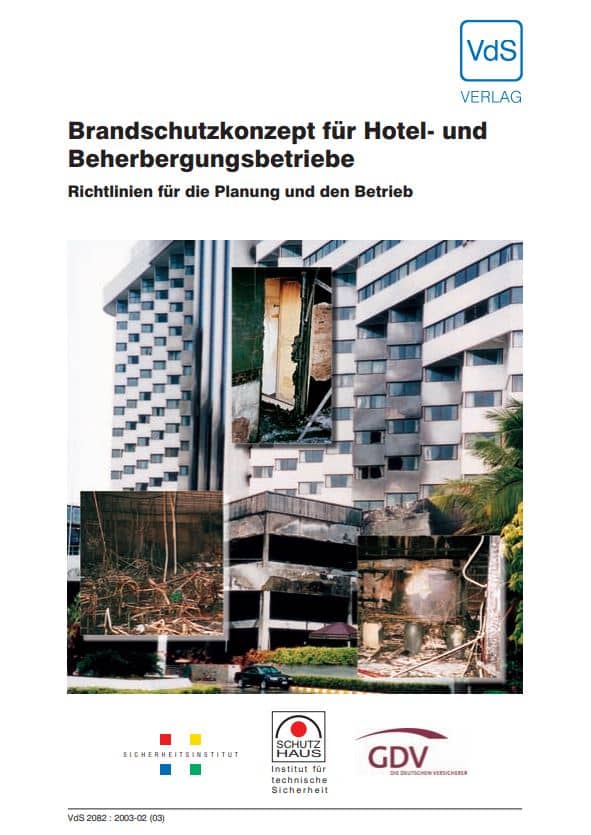 Brandschutzkonzept für Hotel- und Beherbergungsbetriebe (VdS)